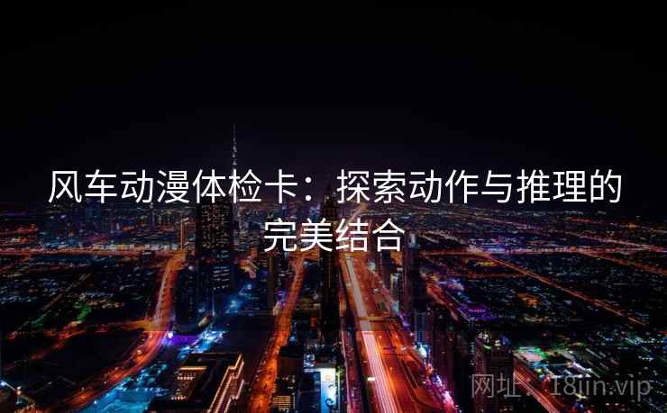 风车动漫体检卡：探索动作与推理的完美结合